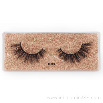 Thick Wholesale 5D Glue Eyelashes False Eyelashes